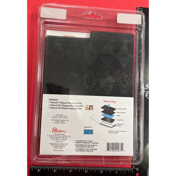 Sizzix Texturz Texture Plates Kit #16 655892 by Dena Designs - Picture 2 of 2